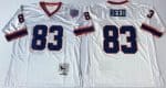 Buffalo Bills #83 Andre Reed White Throwback Jersey