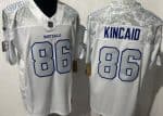 Buffalo Bills #86 Dalton Kincaid Limited White Rivalries FUSE Vapor Jersey