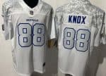 Buffalo Bills #88 Dawson Knox Limited White Rivalries FUSE Vapor Jersey