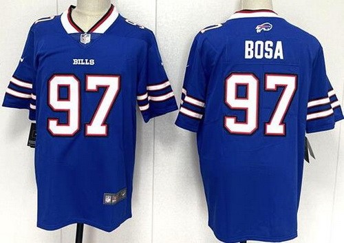 Buffalo Bills #97 Joey Bosa Limited Blue Vapor Jersey