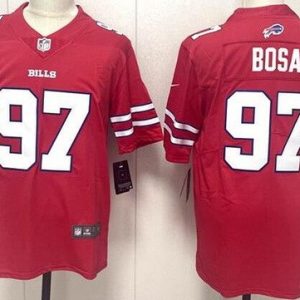 Buffalo Bills #97 Joey Bosa Limited Red Vapor Jersey