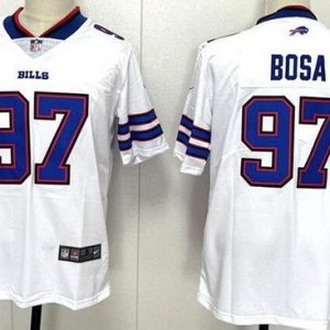 Buffalo Bills #97 Joey Bosa Limited White Vapor Jersey