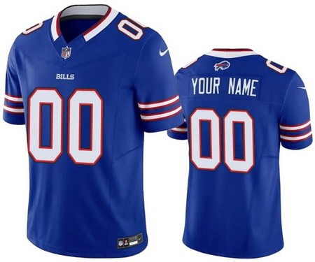 Buffalo Bills Customized Limited Blue FUSE Vapor Jersey