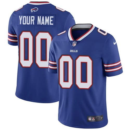 Buffalo Bills Customized Limited Blue Vapor Untouchable Jersey