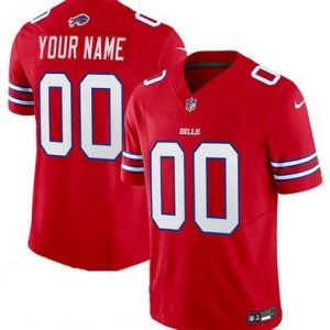 Buffalo Bills Customized Limited Red FUSE Vapor Jersey