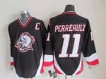 Buffalo Sabres #11 Gilbert Perreault Black Throwback Jersey