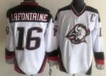 Buffalo Sabres #16 Pat Lafontaine White Throwback Jersey