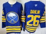 Buffalo Sabres #26 Rasmus Dahlin Blue Fanatics Authentic Jersey