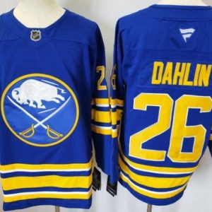 Buffalo Sabres #26 Rasmus Dahlin Blue Fanatics Authentic Jersey