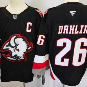 Buffalo Sabres #26 Thomas Vanek Black Authentic Jersey