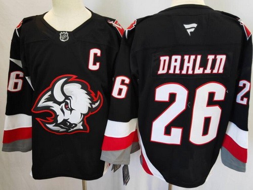 Buffalo Sabres #26 Thomas Vanek Black Authentic Jersey