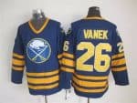 Buffalo Sabres #26 Thomas Vanek Blue Throwback Jersey