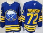 Buffalo Sabres #72 Tage Thompson Blue Fanatics Authentic Jersey