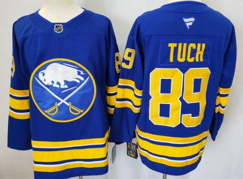 Buffalo Sabres #89 Alex Tuch Blue Fanatics Authentic Jersey