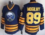 Buffalo Sabres #89 Alexander Mogilny Blue Throwback Jersey