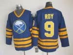 Buffalo Sabres #9 Derek Roy Blue Throwback Jersey