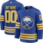 Buffalo Sabres Customized Blue Fanatics Authentic Jersey