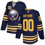 Buffalo Sabres Customized Navy Blue Authentic Jersey