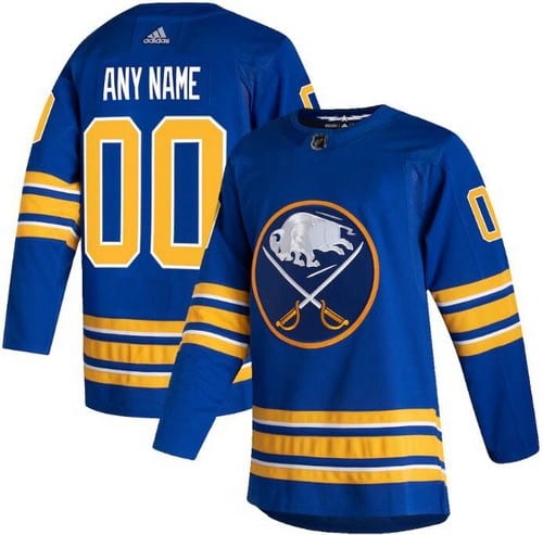 Buffalo Sabres Customized Royal 2021 Authentic Jersey