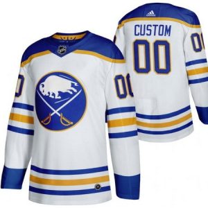 Buffalo Sabres Customized White 2021 Authentic Jersey