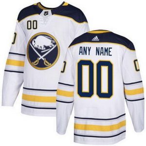 Buffalo Sabres Customized White Authentic Jersey