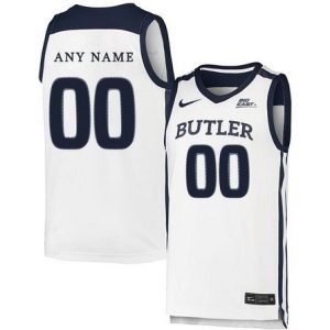 Butler Bulldogs Customized White 2019 College Basketball Jersey