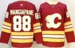 Calgary Flames #88 Andrew Mangiapane Red Authentic Jersey