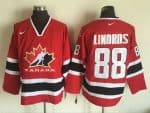 Canada #88 Eric Lindros Red Hockey Jersey