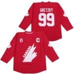 Canada #99 Wayne Gretzky Red Hockey Jersey