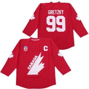 Canada #99 Wayne Gretzky Red Hockey Jersey