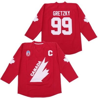 Canada #99 Wayne Gretzky Red Hockey Jersey
