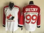Canada #99 Wayne Gretzky White Hockey Jersey
