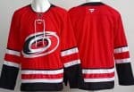 Carolina Hurricanes Blank Red Authentic Jersey