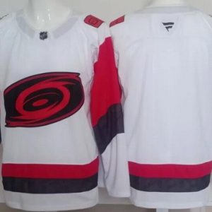 Carolina Hurricanes Blank White Authentic Jersey