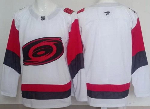 Carolina Hurricanes Blank White Authentic Jersey