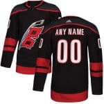 Carolina Hurricanes Customized Black Alternate Authentic Jersey