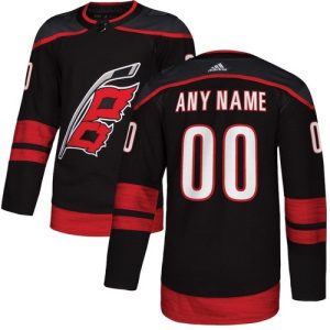 Carolina Hurricanes Customized Black Alternate Authentic Jersey