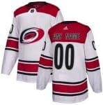 Carolina Hurricanes Customized White Authentic Jersey