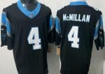 Carolina Panthers #4 Tetairoa McMillan Limited Black FUSE Vapor Jersey
