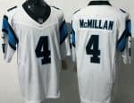 Carolina Panthers #4 Tetairoa McMillan Limited White FUSE Vapor Jersey
