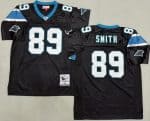 Carolina Panthers #89 Steve Smith Black 2003 Throwback Jersey
