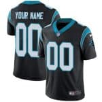Carolina Panthers Customized Limited Black Vapor Untouchable Jersey
