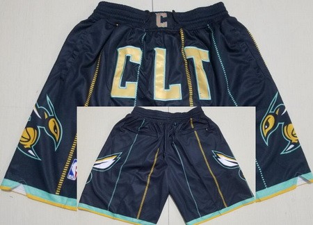 Charlotte Hornets Black City Just Don Shorts