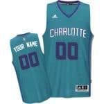 Charlotte Hornets Customized Green Swingman Adidas Jersey