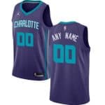 Charlotte Hornets Customized Purple Icon Swingman Nike Jersey