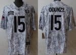 Chicago Bears #15 Rome Odunze Limited Arctic Camo 2024 Salute to Service Jersey