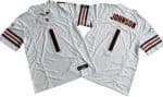 Chicago Bears #1 Jaylon Johnson Limited White FUSE Vapor Jersey