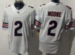 Chicago Bears #2 DJ Moore Limited White FUSE Vapor Jersey