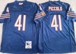 Chicago Bears #41 Brian Piccolo Navy 1965 Throwback Jersey