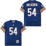 Chicago Bears #54 Brian Urlacher Navy 2001 Throwback Mesh Jersey